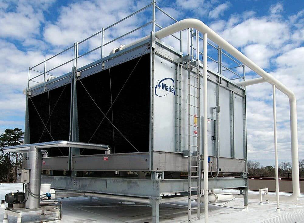 Close up of Cooling Tower