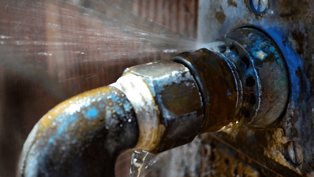 Leaking Boiler Piping