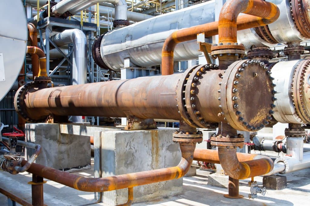 Old heat exchanger