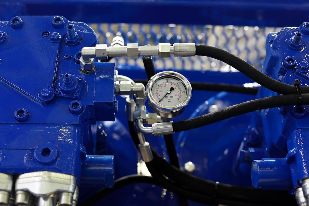 Compressed air system oil separator.
