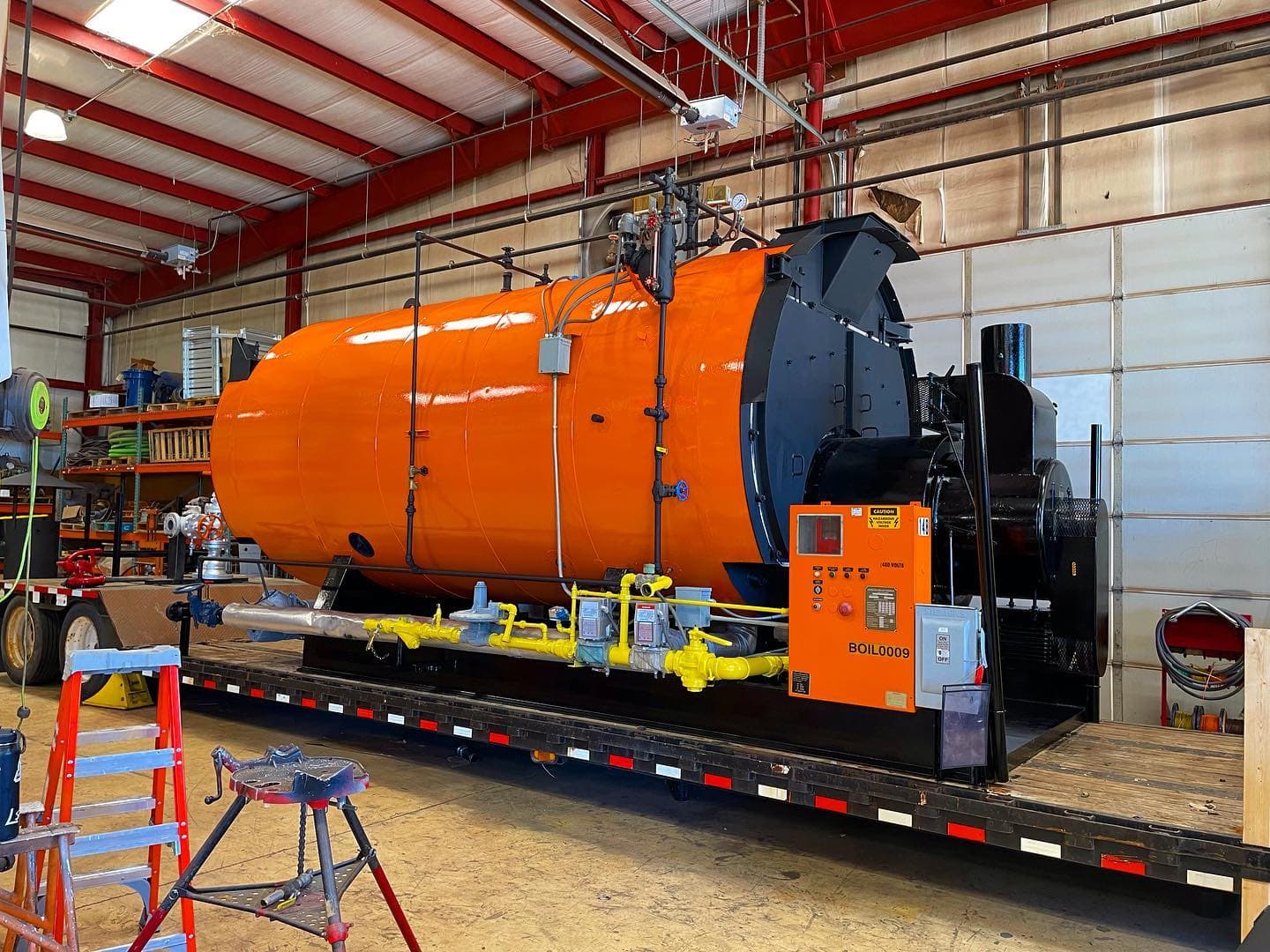 Orange Rental Boiler