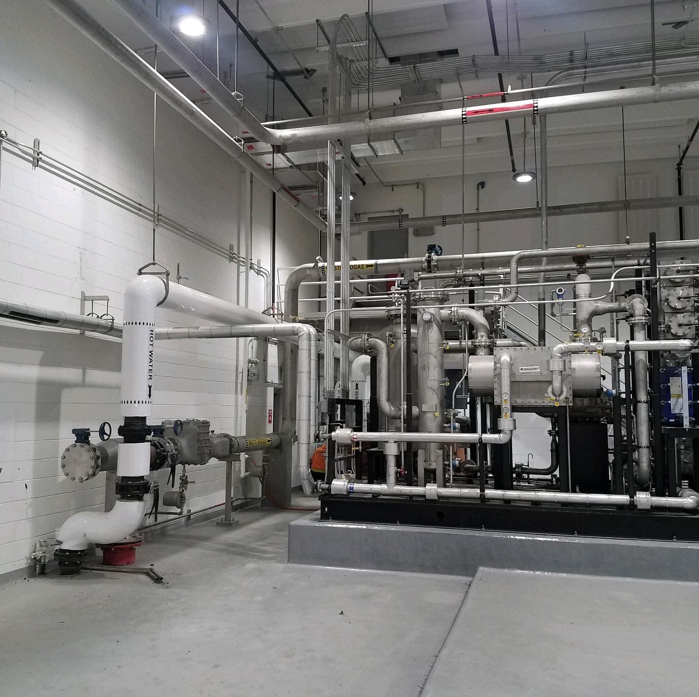 Process Piping In An Ethanol Facility