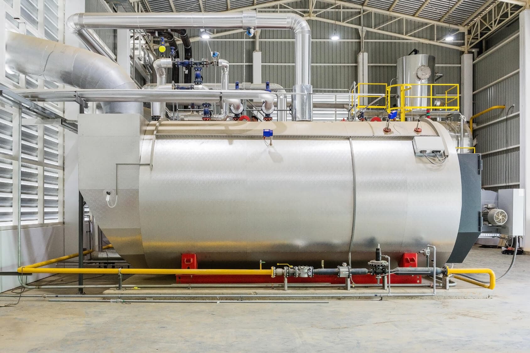 Boiler water conductivity