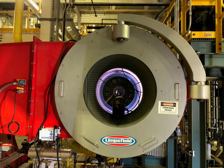 Front of limpsfield burner