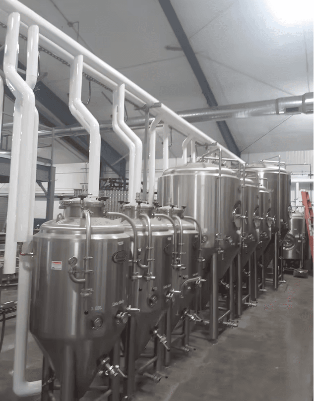 Divots Brewery Piping