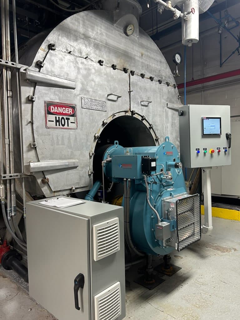 Boiler Upgrade - New Burner