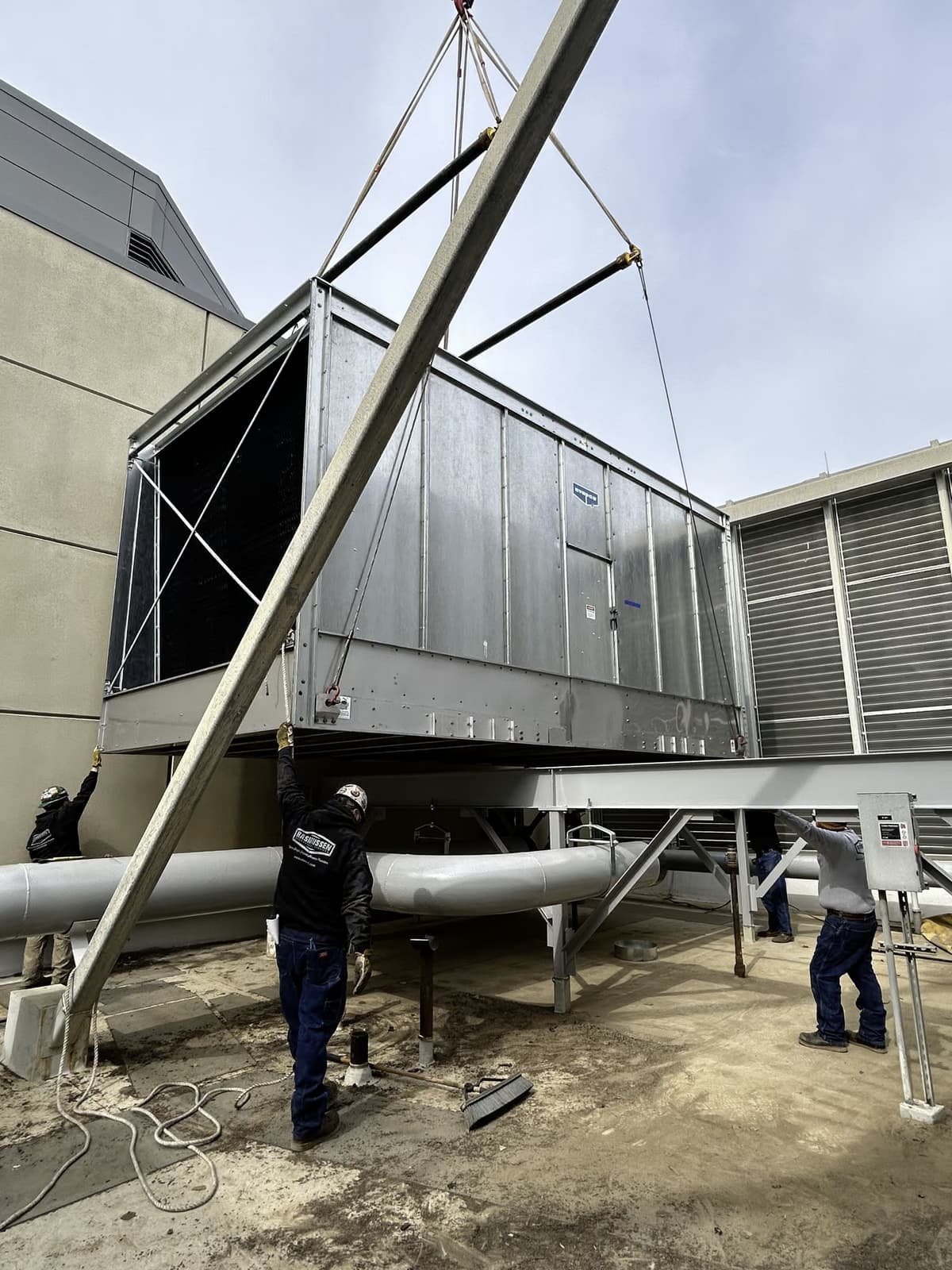 Mid America Center Install unit 1