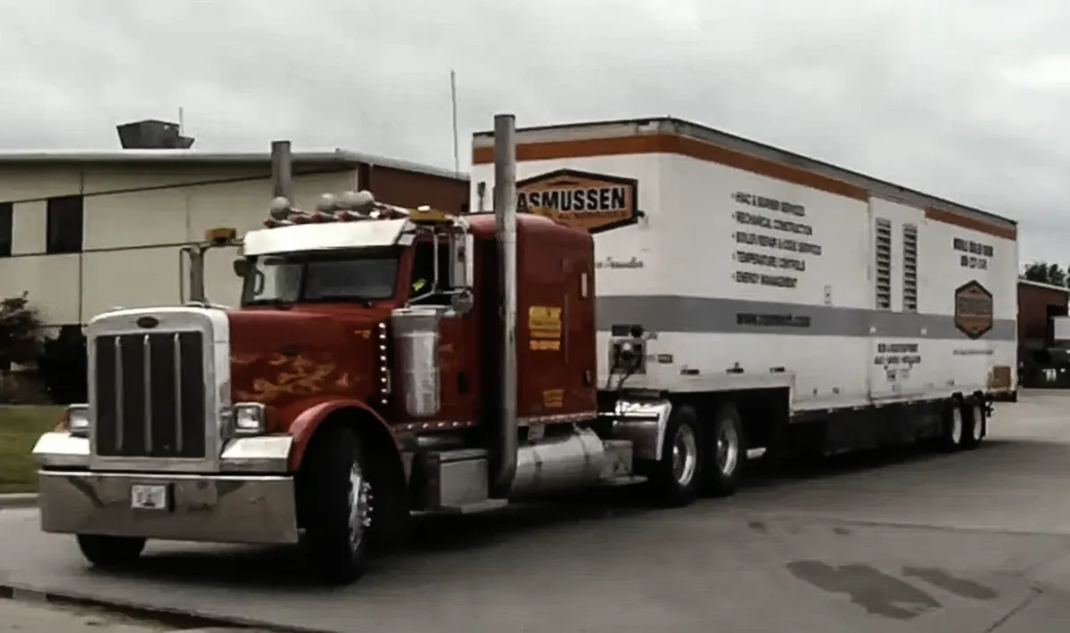 250 HP Mobile Boiler Room