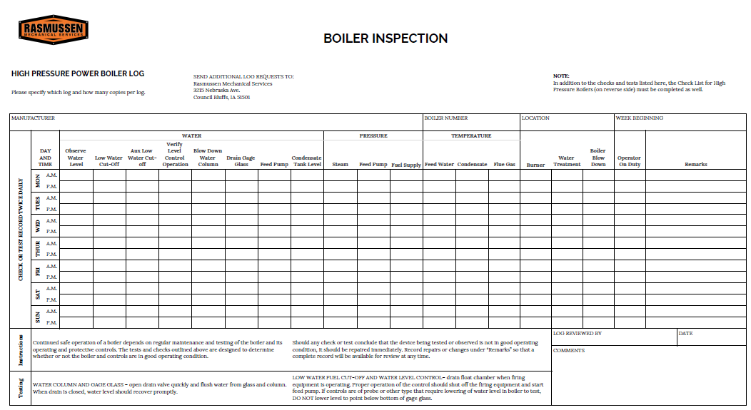 Ontdek Bloedbad Wissen The Only Boiler Maintenance Checklist You Will Ever Need