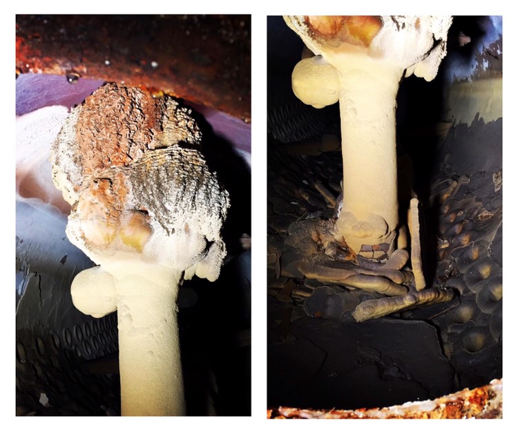 Neglected water treatment in a boiler system