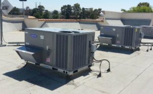Two installed Roof Top Units