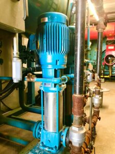 Blue Boiler Feed Water pump