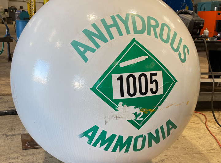 Anhydrous Ammonia Nurse Tank