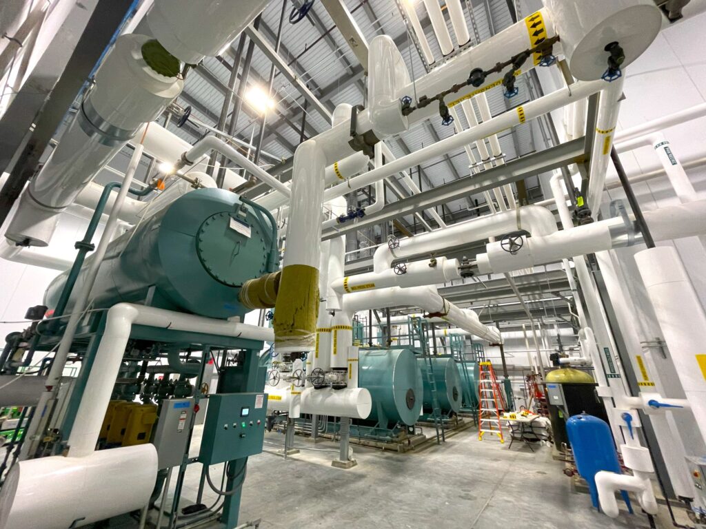 Piping and DA Installed By Rasmussen Mechanical