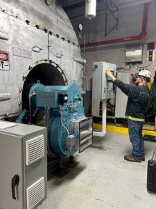 Webster Burner Install